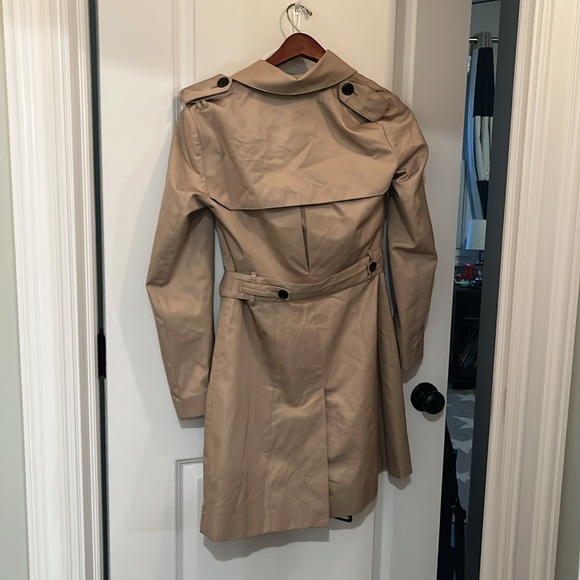 Banana Republic Khaki Trench Coat - S - Picture 4 of 6